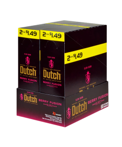 Dutch Natural Leaf Wrapper Cigarillos - Berry Fusion