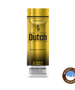 Dutch Natural Leaf Wrapper Cigarillos - Gold Fusion