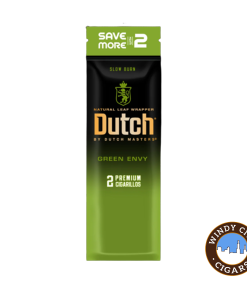 Dutch Natural Leaf Wrapper Cigarillos - Green Envy