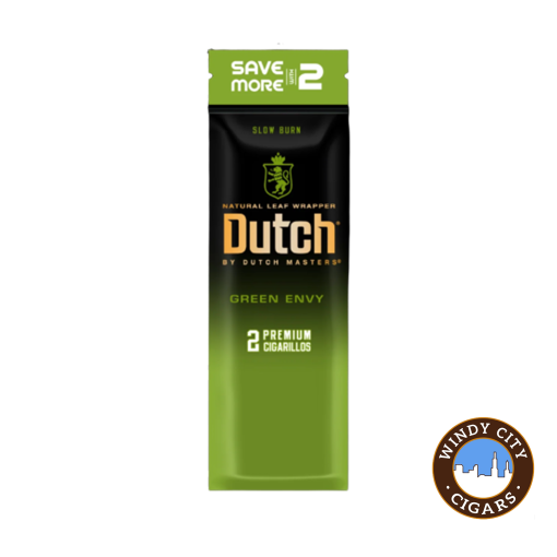 Dutch Natural Leaf Wrapper Cigarillos - Green Envy