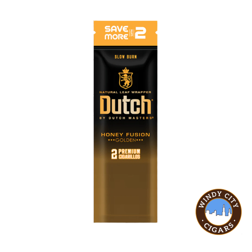 Dutch Natural Leaf Wrapper Cigarillos - Honey Fusion