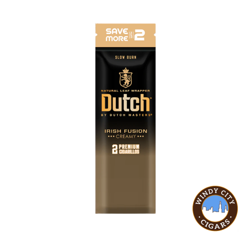 Dutch Natural Leaf Wrapper Cigarillos - Irish Fusion