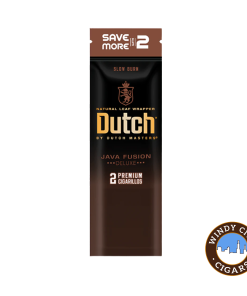 Dutch Natural Leaf Wrapper Cigarillos - Java Fusion1