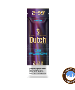 Dutch Natural Leaf Wrapper Cigarillos - OG Fusion