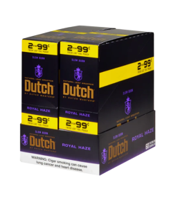 Dutch Natural Leaf Wrapper Cigarillos - Royal Haze