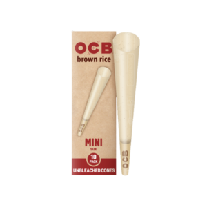 OCB Brown Rice Cones - 10ct - Mini