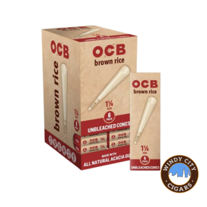 OCB Brown Rice Cones - 6ct - 1 14