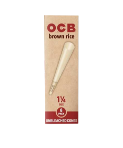 OCB Brown Rice Cones - 6ct - 1 14