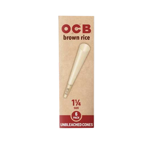 OCB Brown Rice Cones - 6ct - 1 14