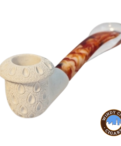 Royal Meerschaum Calabash Lattice Pipe