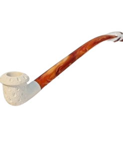 Royal Meerschaum Calabash Lattice Pipe