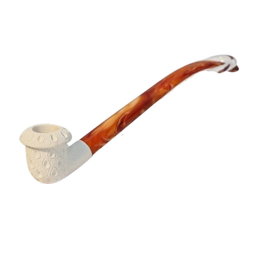 Royal Meerschaum Calabash Lattice Pipe