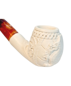 Royal Meerschaum Dragon Pipe