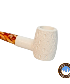 Royal Meerschaum Poker Lattice Pipe