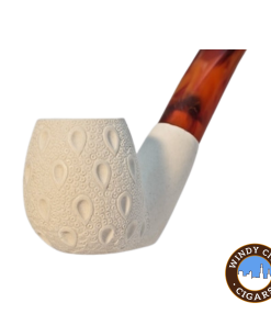 Royal Meerschaum Sitter Lattice Pipe