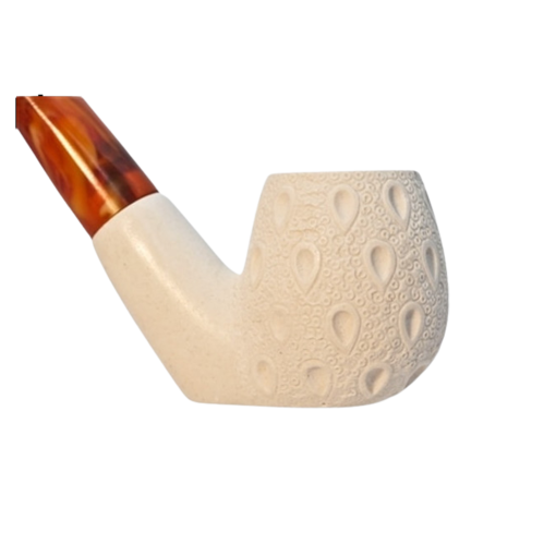 Royal Meerschaum Sitter Lattice Pipe