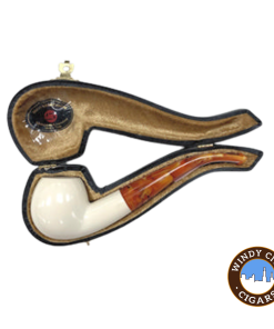 Servi Meerschaum 100 Apple Bent Smooth Pipe