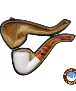 Servi Meerschaum 100 Dublin Bent Smooth Pipe