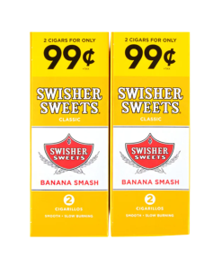 Swisher Sweets Cigarillos 2 for 99c - Banana Smash