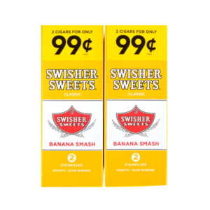 Swisher Sweets Cigarillos 2 for 99c - Banana Smash