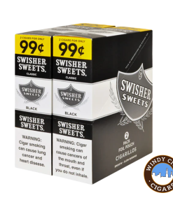 Sweets Cigarillos 2 for 99c - Black