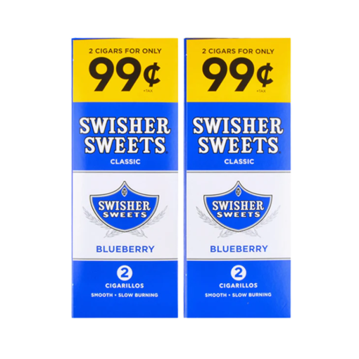 Swisher Sweets Cigarillos 2 for 99c - Blueberry1