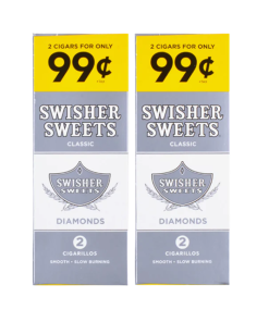 Swisher Sweets Cigarillos 2 for 99c - Diamond