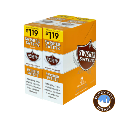 Swisher Sweets Cigarillos 2 for 99c - Honey Banana