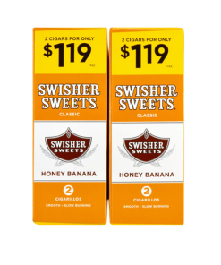 Swisher Sweets Cigarillos 2 for 99c - Honey Banana