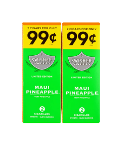 Swisher Sweets Cigarillos 2 for 99c - Maui Pineapple1