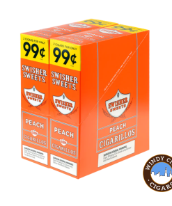 Swisher Sweets Cigarillos 2 for 99c - Peach