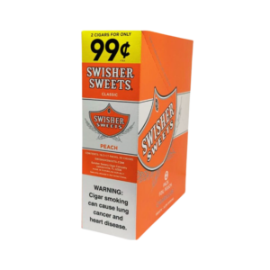 Swisher Sweets Cigarillos 2 for 99c - Peach