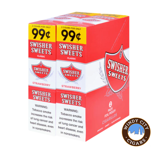 Swisher Sweets Cigarillos 2 for 99c - Strawberry