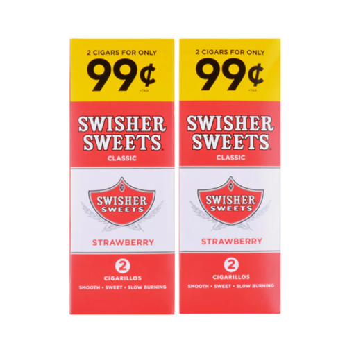 Swisher Sweets Cigarillos 2 for 99c - Strawberry