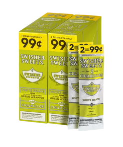 Swisher Sweets Cigarillos 2 for 99c - White Grape