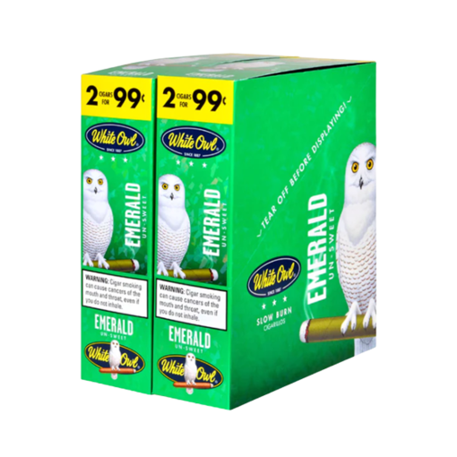 White Owl Cigarillos - Emerald