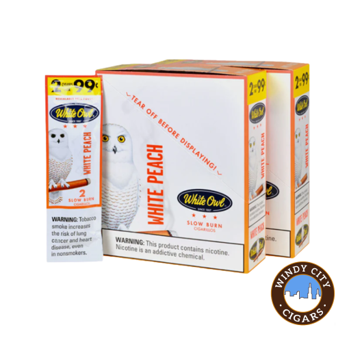 White Owl Cigarillos - White Peach