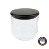 Woodmere Jar Walnut Glass