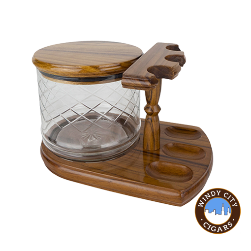 Woodmere Pipe 3 Rack-Jar Teak