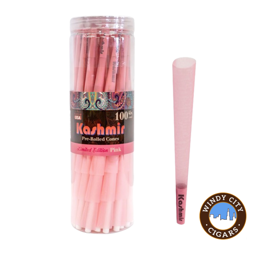 Kashmir Pre-Rolled Pink 1 1/4 Cones : 100CT