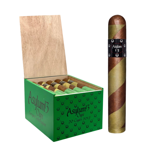 Asylum 13 Ogre Cigars (70 X 7) - Box of 20