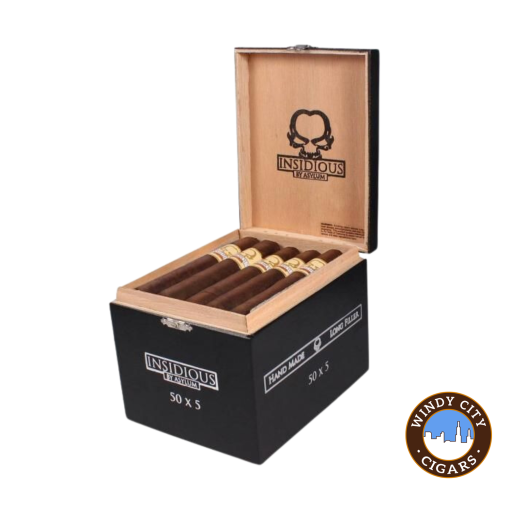 Asylum Insidious Maduro Cigars (50X5) - Box of 25