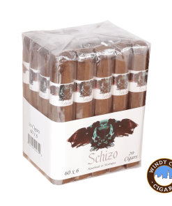 Asylum Schizo Natural Cigars (60 X 6) - Box of 20