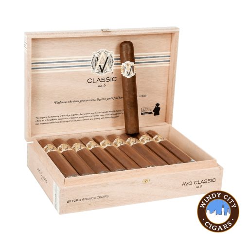 Avo Classic #6 Cigars (6 X 60) - Box of 20