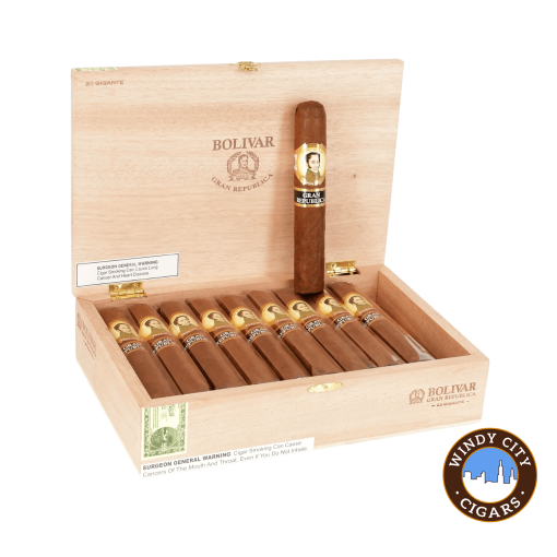 Bolivar Gran Republic Gigante Cigars (6 X 60) - Box of 20