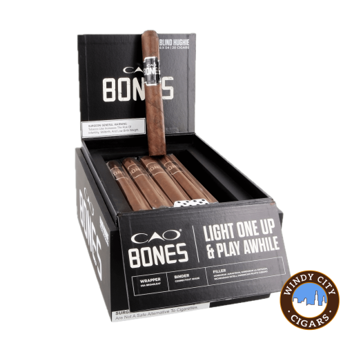 CAO Bones Blind Hughie Cigars (6 X 54) - Box of 20