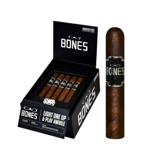 CAO Bones Chicken Foot Cigars (5 X 54) - Box of 20