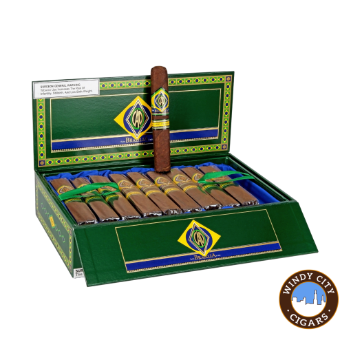 CAO Brazilia Box Press Cigars (5 1/4 X 54) - Box of 20