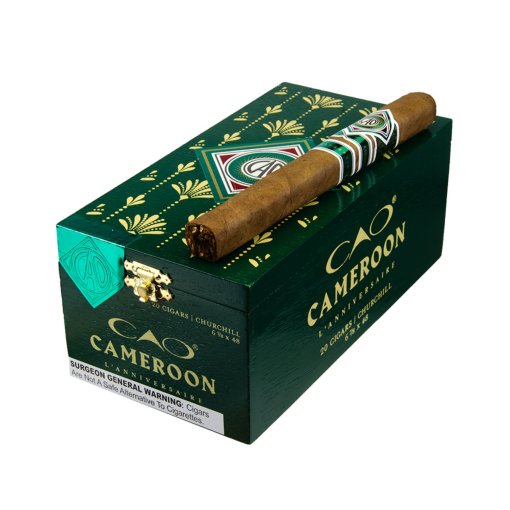 CAO Cameroon Churchill Cigars (6 7/8 X 48) - Box of 20