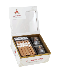 Montecristo White Whiskey Glass